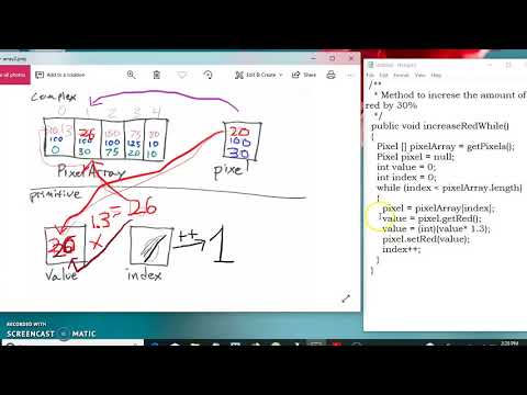 Array tracing video