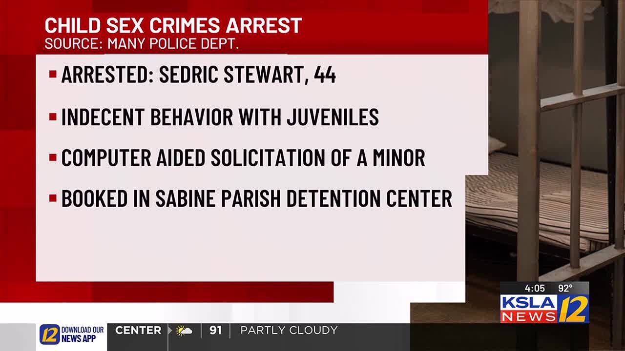 44-year-old man arrested for alleged sex crimes against juvenile - YouTube