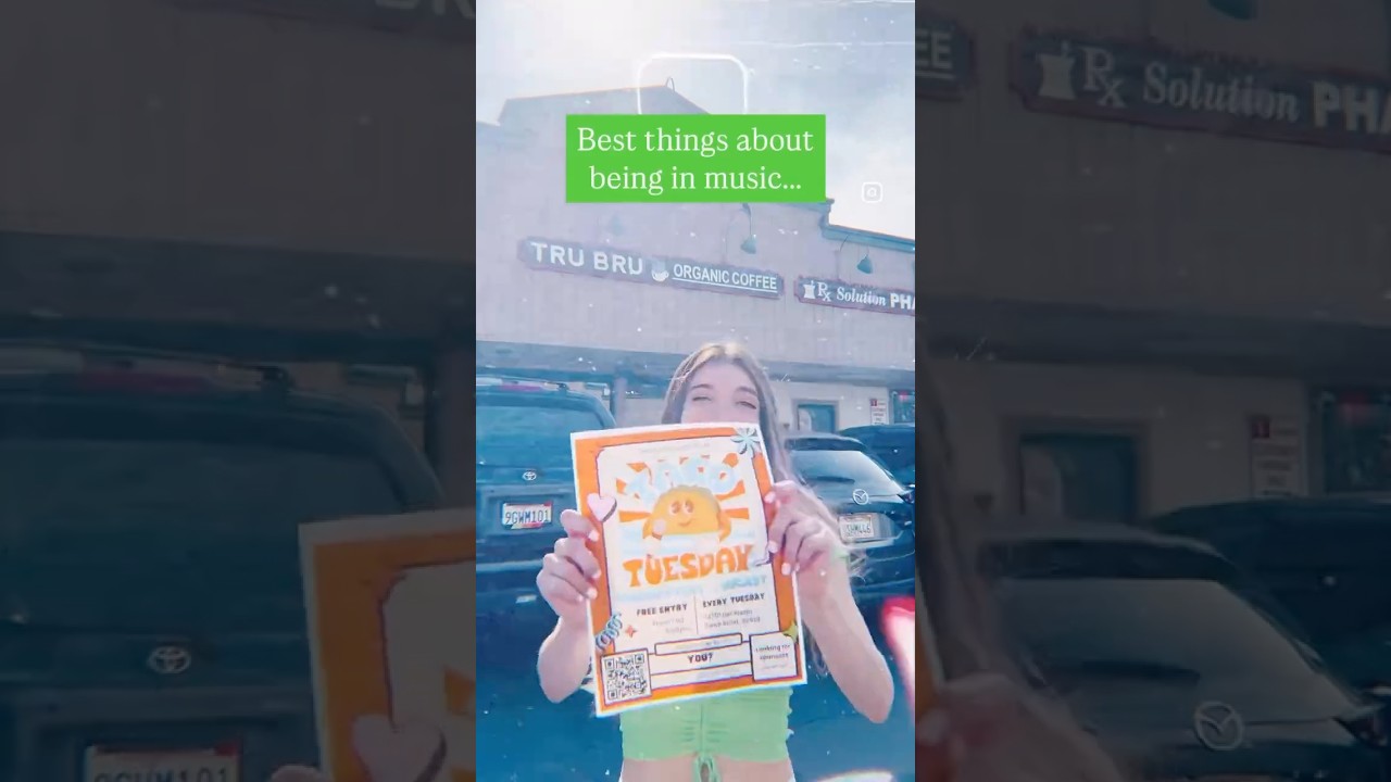 What is the best thing about being in music!? 