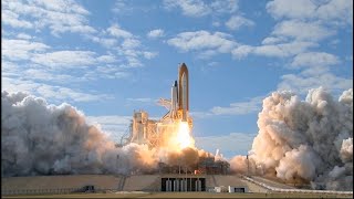 Space Ship Shuttle Launch Audio - play LOUD (no music) HD 1080p