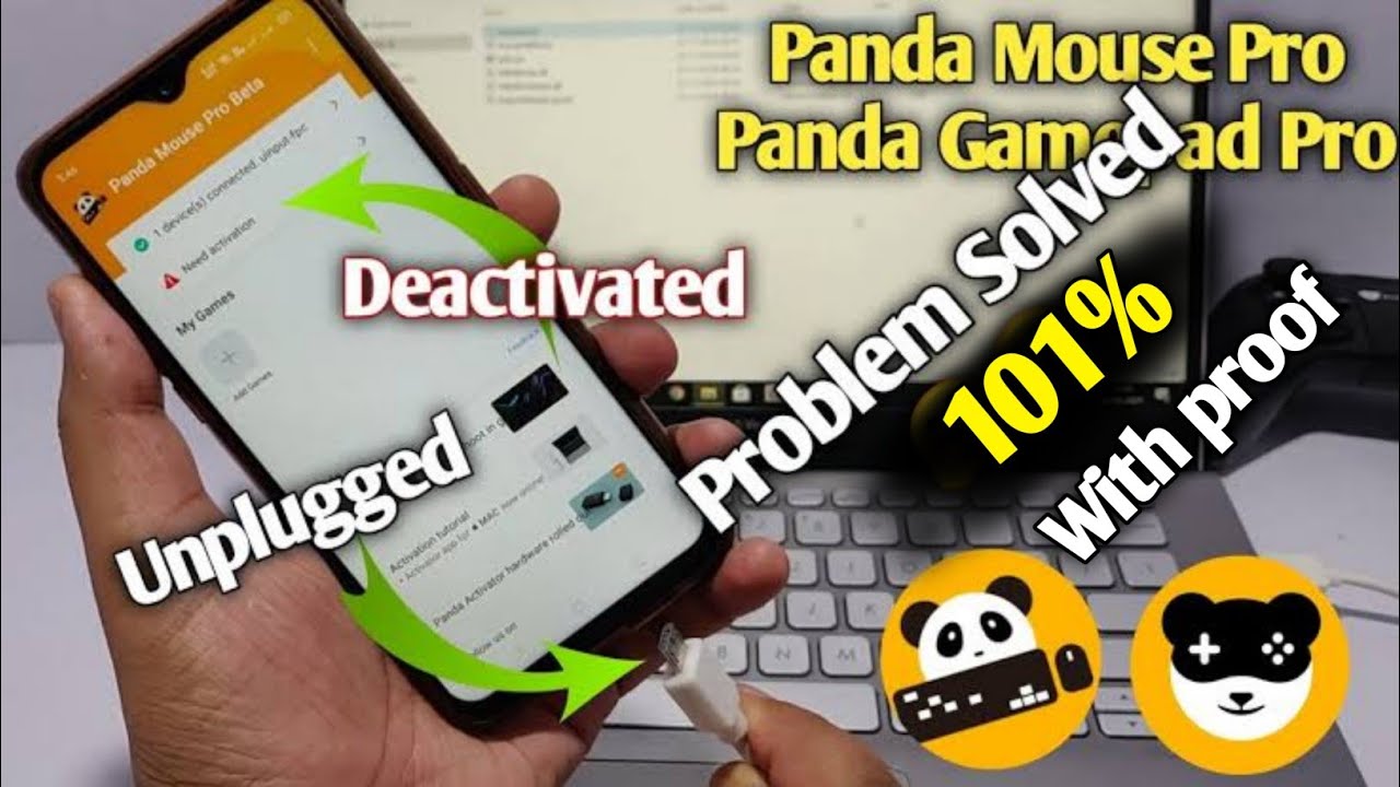 Panda mouse pro deactivated problem after removing otg | Problem Solved | 