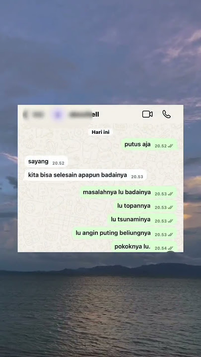 Ketika pacar kur*ng pek* dan kamu terp*ksa harus mengungkapkannya..😭