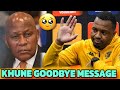 Khune Goodbye Message 😭 Bad News For Kaizer Chiefs
