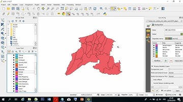 cara membuka File SHP pada software quantum qgis