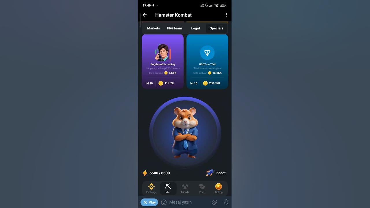 🐹05.06.24 #airdrop #binance #bot #combat #hamsterkombat #memes #telegram #music #song