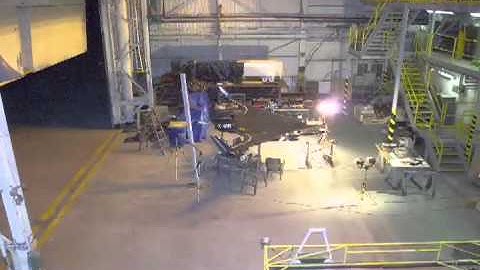 X-48B Prototype Assembly