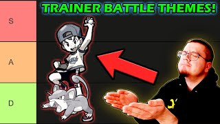 Ranking *EVERY* TRAINER Battle Theme (Tier List)