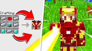 Minecraft SUPERHEROS MOD! (Become Iron Man, SuperMan, SpiderMan AND MORE) screenshot 5