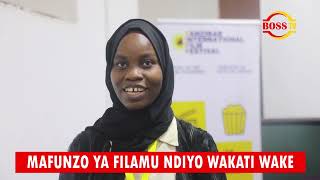 'WAIGIZAJI, WAONGOZA FILAMU WAJIVUNIA MAFUNZO ZIFF'