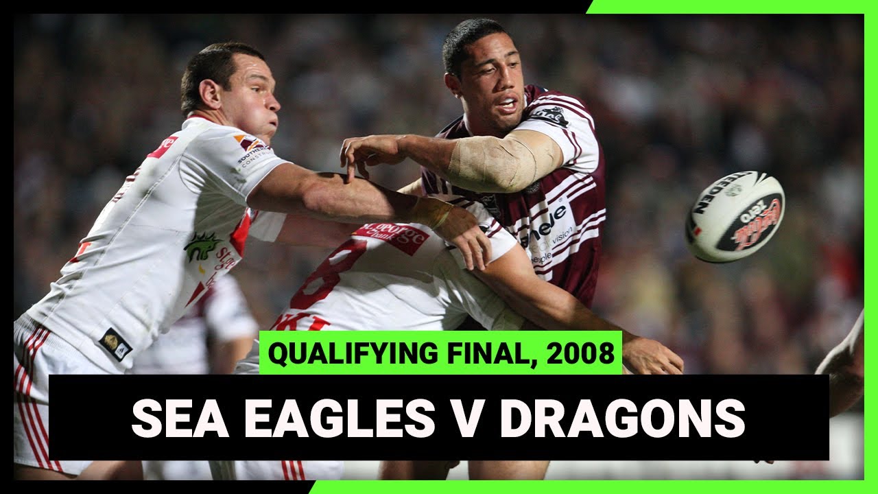 NRL Finals Flashback | Manly-Warringah Sea Eagles v St George Illawarra Dragons |  QF, 2008