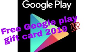 How get free Google play gift cards 2019 (must watch) screenshot 5