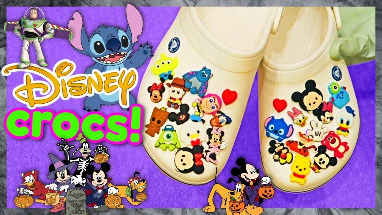 Disney Parks Crocs Jibbitz Charms Add Magic to Every Step!