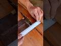 Ngemal bahan dengan kelebaran 6 cm #woodworking #diy #tukangkayu #tips #tools