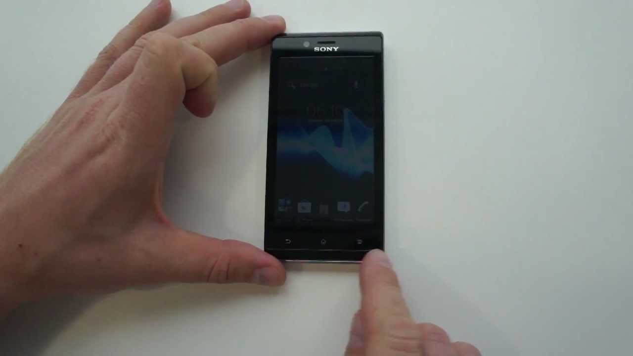 Обзор Sony Xperia J