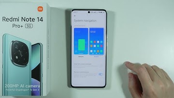 Redmi Note 14 Pro+ 5G: How to Get Back Button