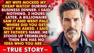 My Wife Mocked My “Cheap Watch” At A Dinner  A Billionaire Saw It And Went Pale…
