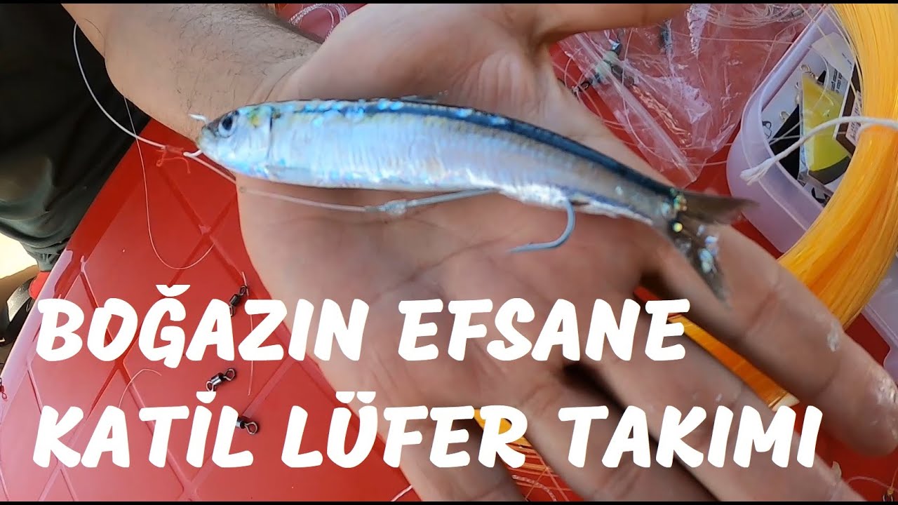 Meşhur Örgülü Uzun Olta Lüfer Takımı ve Canlı Yem Nasıl Takılır