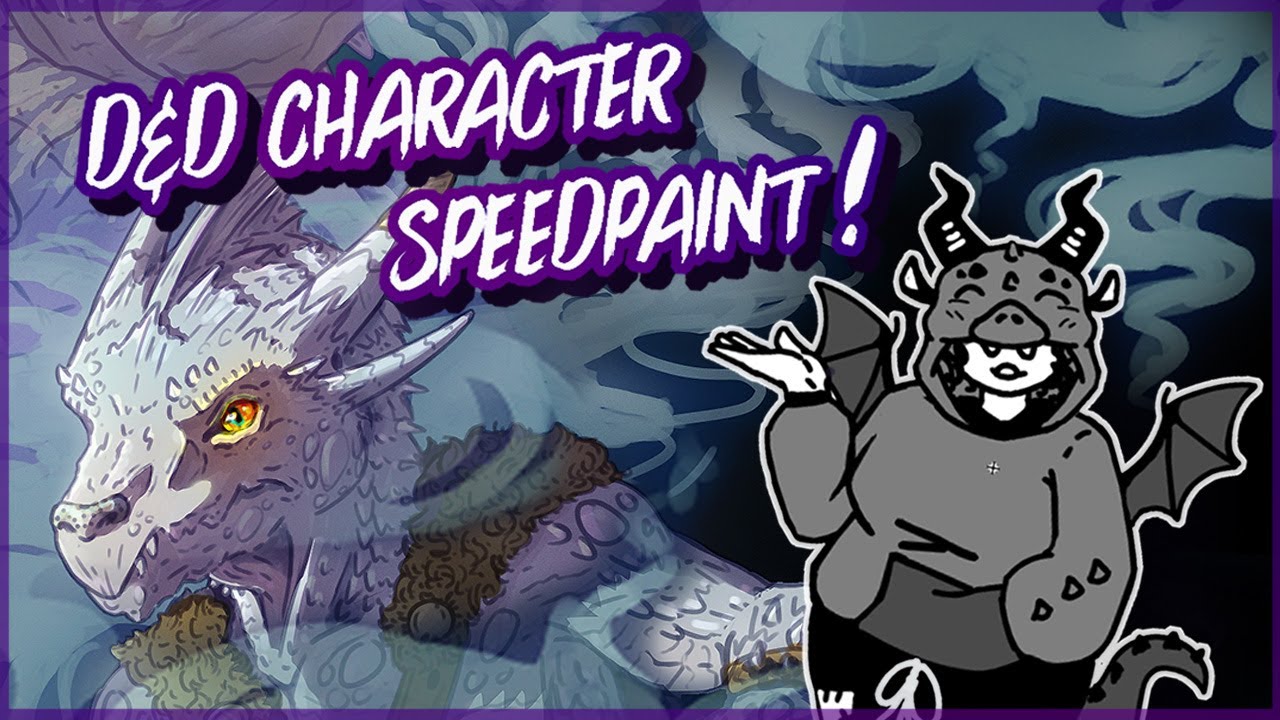 Kobold Barbarian Character Design || D&D Speedpaint! ||