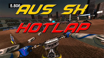 MX Simulator - Aus SX Rd. 2 Qualifying Lap - ATSYMX