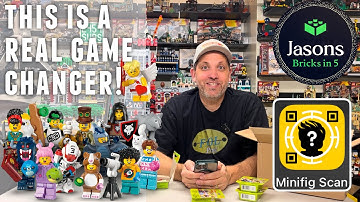 Minifig Scan - This is a Game Changer | Never Get a Duplicate Lego CMF Again