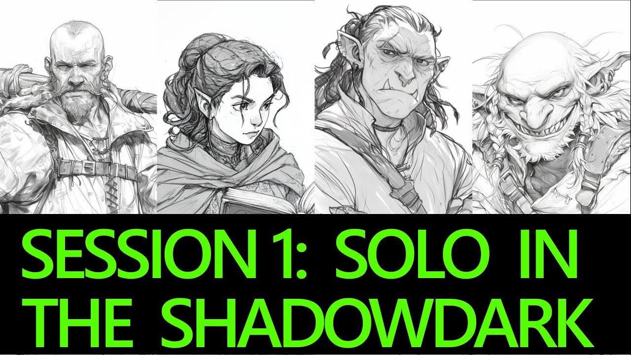 Shadowdark Solo Play (SoloDark) P1-S1