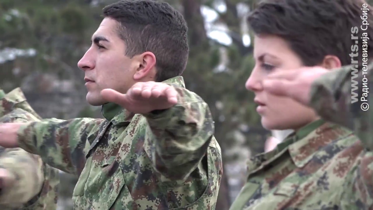 Jutarnje vežbanje u Vojsci Srbije