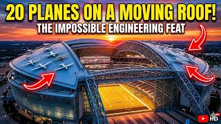 How Engineers Moved a Roof Weighing 20 Airplanes | AT&T Stadium Engineering