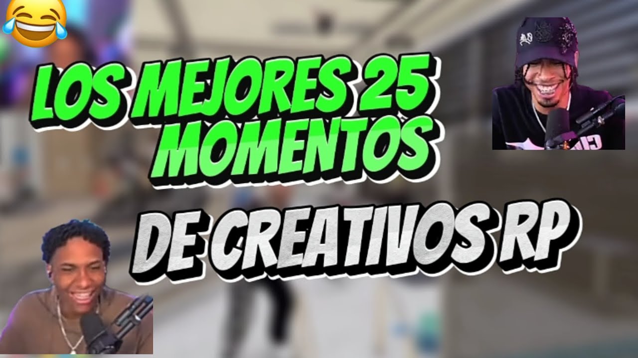 Los Mejores 25 Momentos Virales De Creativos Rp | Si te ríes pierdes ...