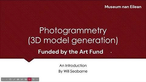 Photogrammetry Introduction - part 1