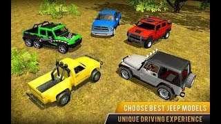 Offroad Jeep Truck Driving: Jeep Racing Games 2019 Driving Simulator screenshot 2