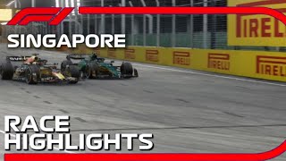 F1 23 | Singapore Grand Prix Race Highlights: Round 13