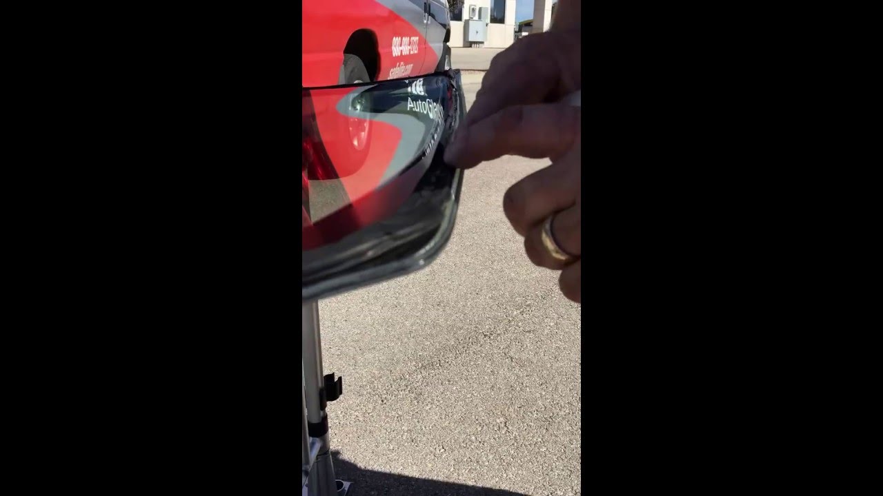 Running Urethane Bead on Windshield YouTube