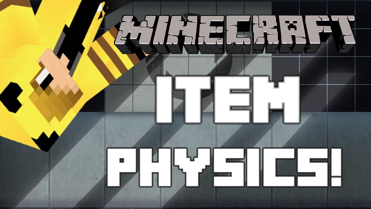 Minecraft Mod Showcase Item Physics! YouTube