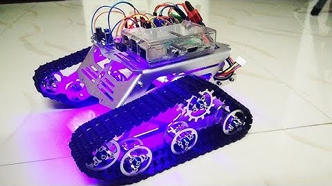 DIY Tank Robot Chassis Kit - Best Arduino Raspberry Pi Robot Chassis