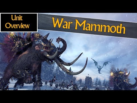 total war warhammer norsca mammoth stats