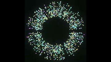 Particle ring in Blender