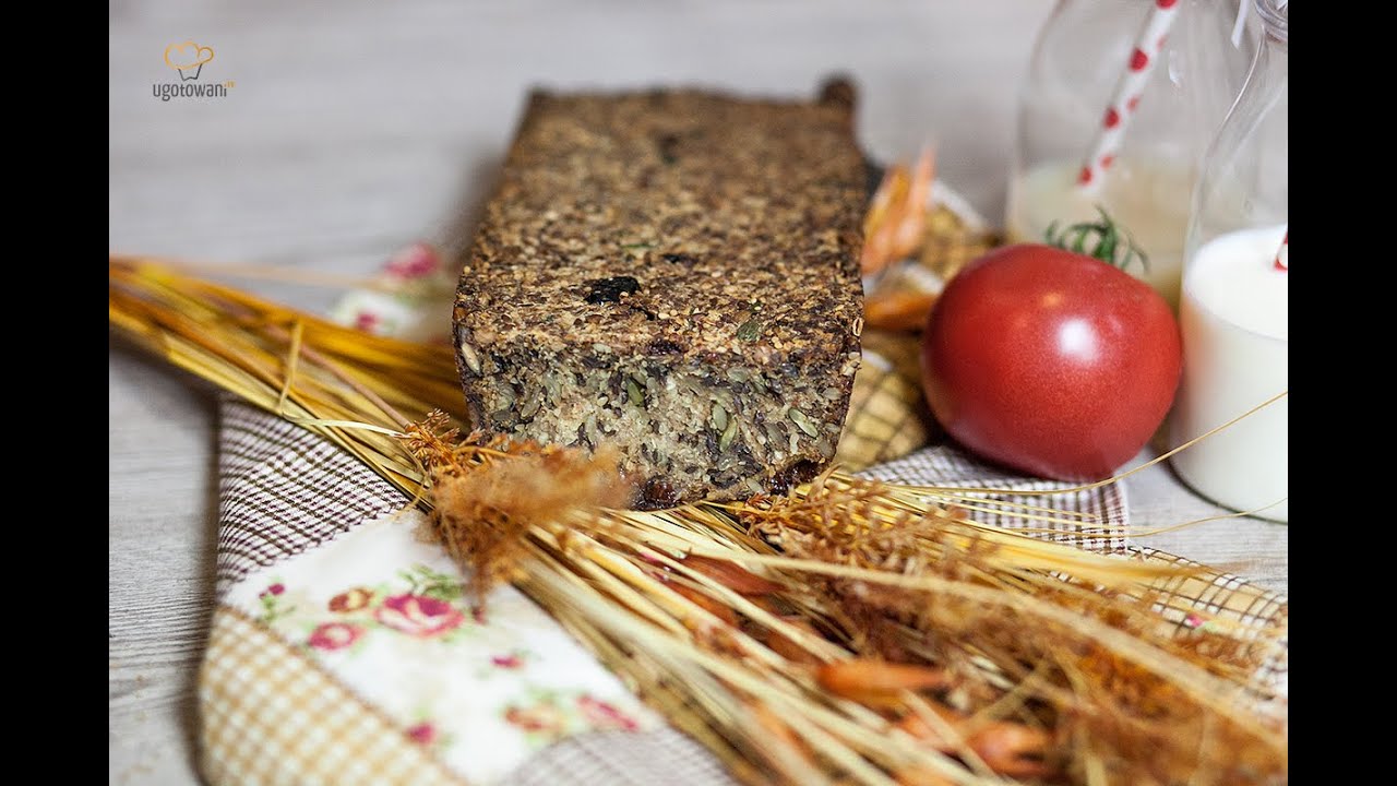 Chleb pełnoziarnisty, bez mąki, bezglutenowy | Ugotowani.tv HD