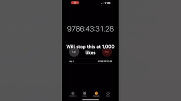 Will stop the timer at 1,000 likes