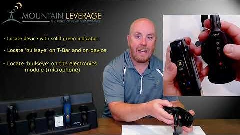 Honeywell Vocollect Talkman - Pairing SRX3 with A700x