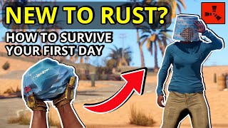 New to Rust? - How To Play YOUR FIRST DAY! - A Rust 2021 Beginner's Guide