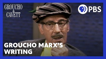 What made Groucho Marx a great writer | Groucho & Cavett | American Masters | PBS