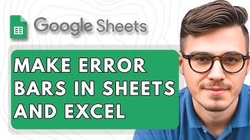 How To Make Error Bars in Google Sheets and Microsoft Excel [2025 Guide]