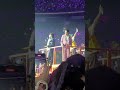 V, Jhope, Jin and RM TELEPATHY | BTS PTD in Las Vegas Day 1 (FAN CAM)