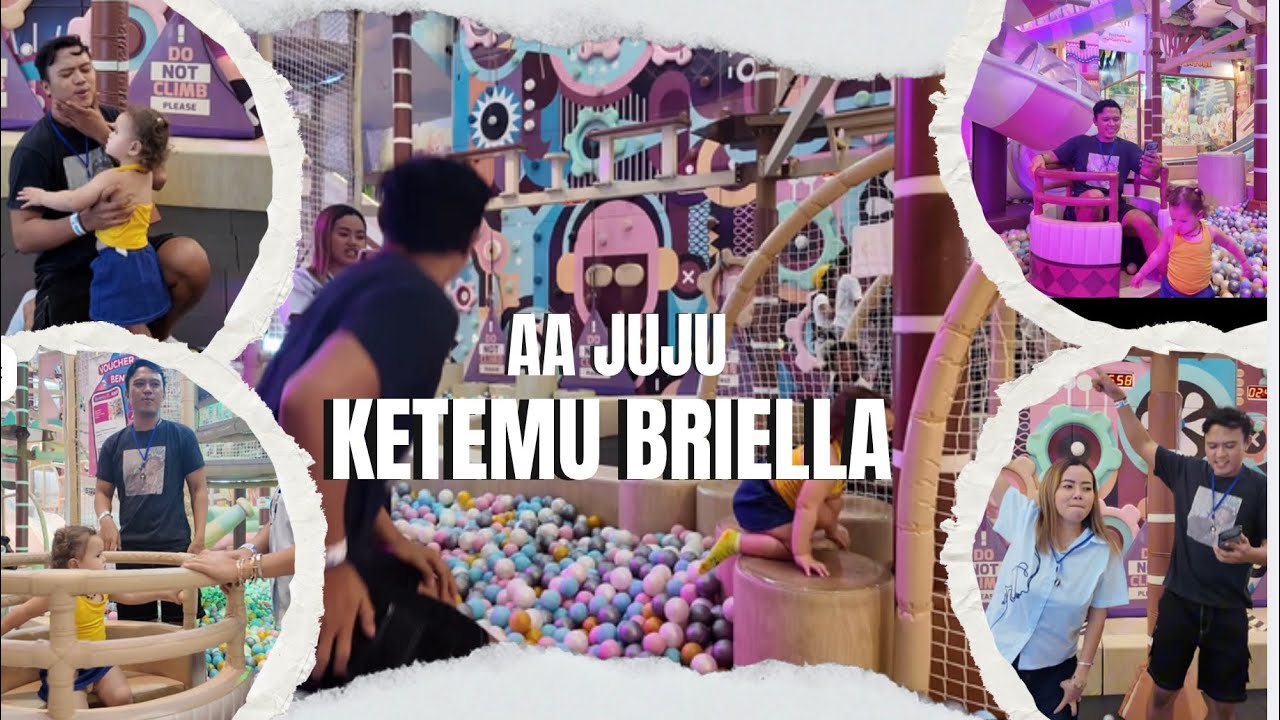 AKHIRNYA BRIELLA KETEMU AA JUJU GUYSSS, MAU DINAWA KE INDIA KAH/?😭😂😂😂