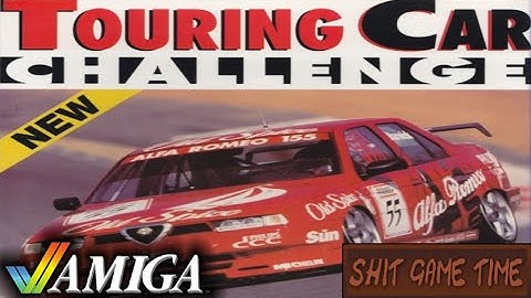 SHIT GAME TIME: TOURING CAR RACER (AMIGA - Contains Swearing!)