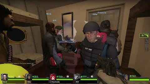 Left 4 Dead 2 - Custom Campaign Titanic With All 8 Survivors Gameplay (As Coach Read Below)