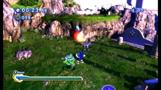 SonicGenerations :unleashed porting demo Windmill act1test