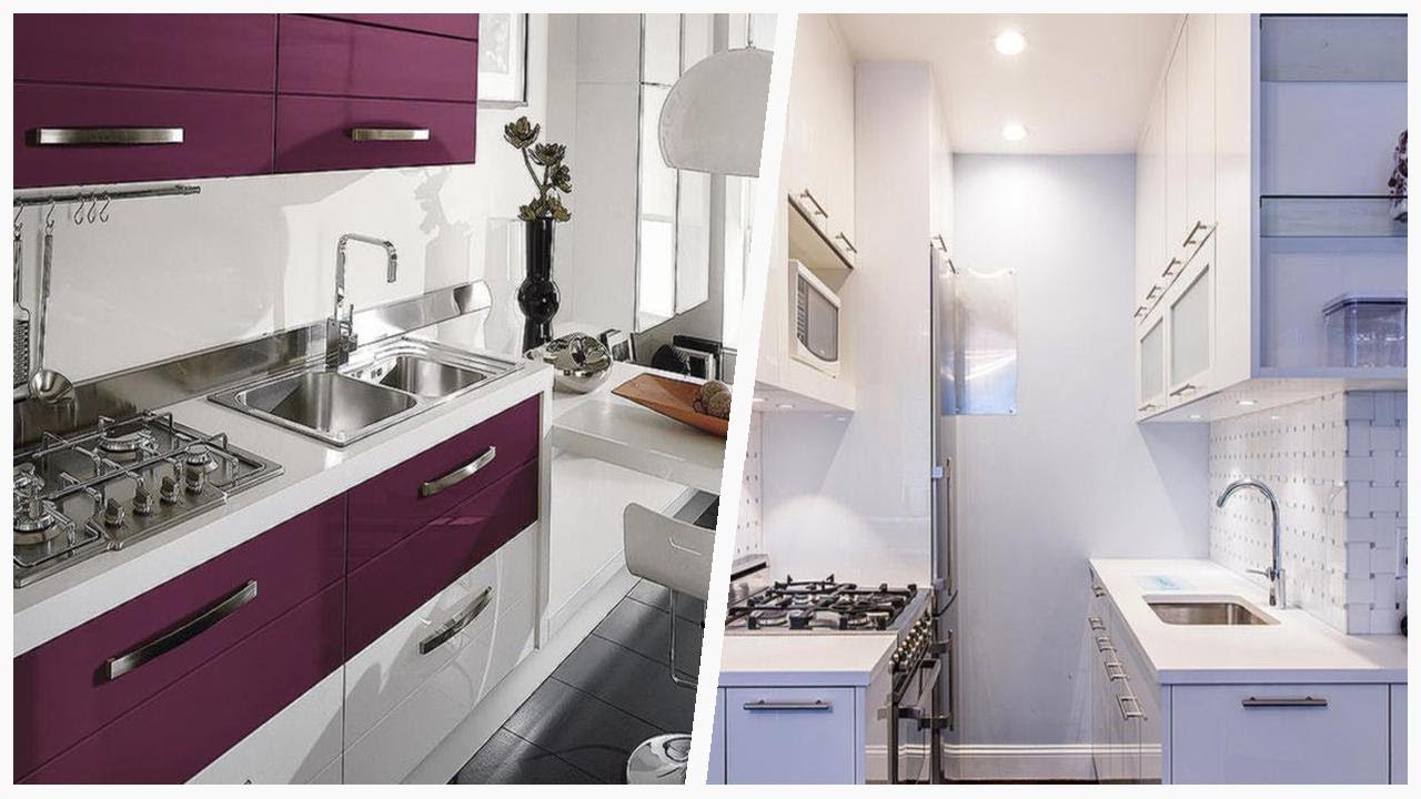 75 Purple Kitchen with Glass Tile Backsplash Ideas You'll Love