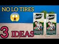 MANUALIDADES CON CAJAS DÉ LECHE/  IDEAS PARA ÉL DÍA DEL NIÑO / MANUALIDADES CON RECICLADO