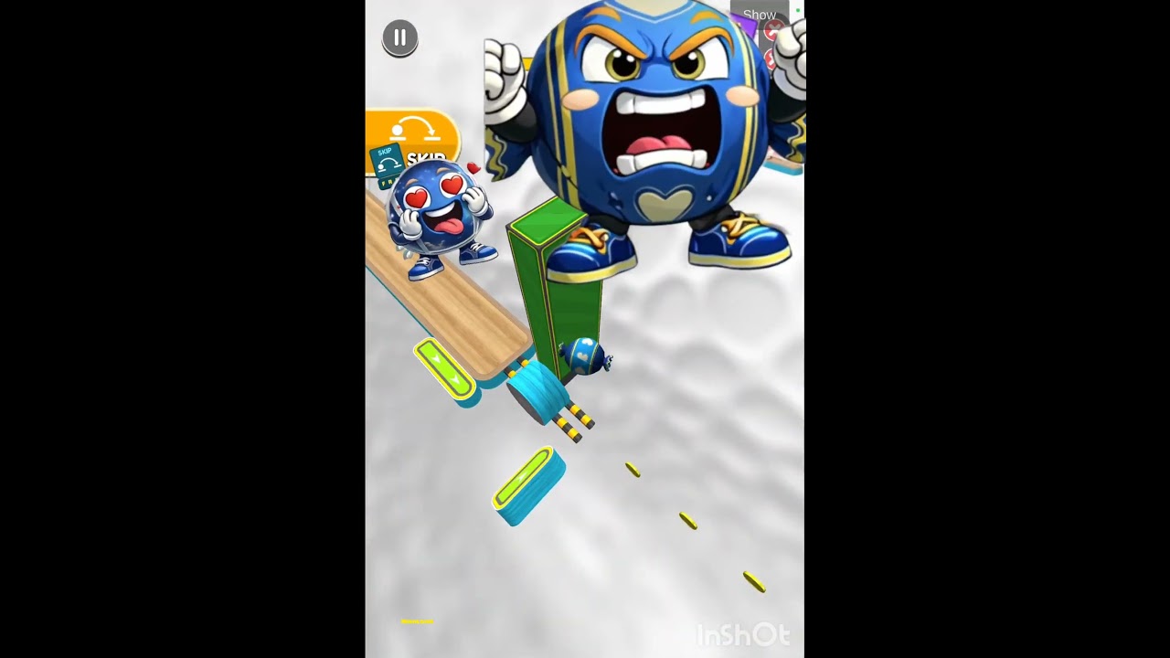 Going Balls Speedrun - FASTEST Perfect Run Ever Achieved!#Shorts#Goingballs#Speedrun